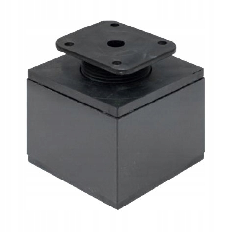 

Nóżka Stopka Meblowa Regulowana H-60 Czarna 60x60