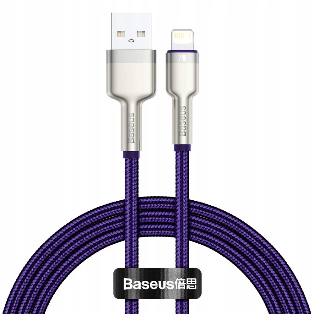

Baseus Wytrzymały Kabel Usb-lightning 100CM 2.4A