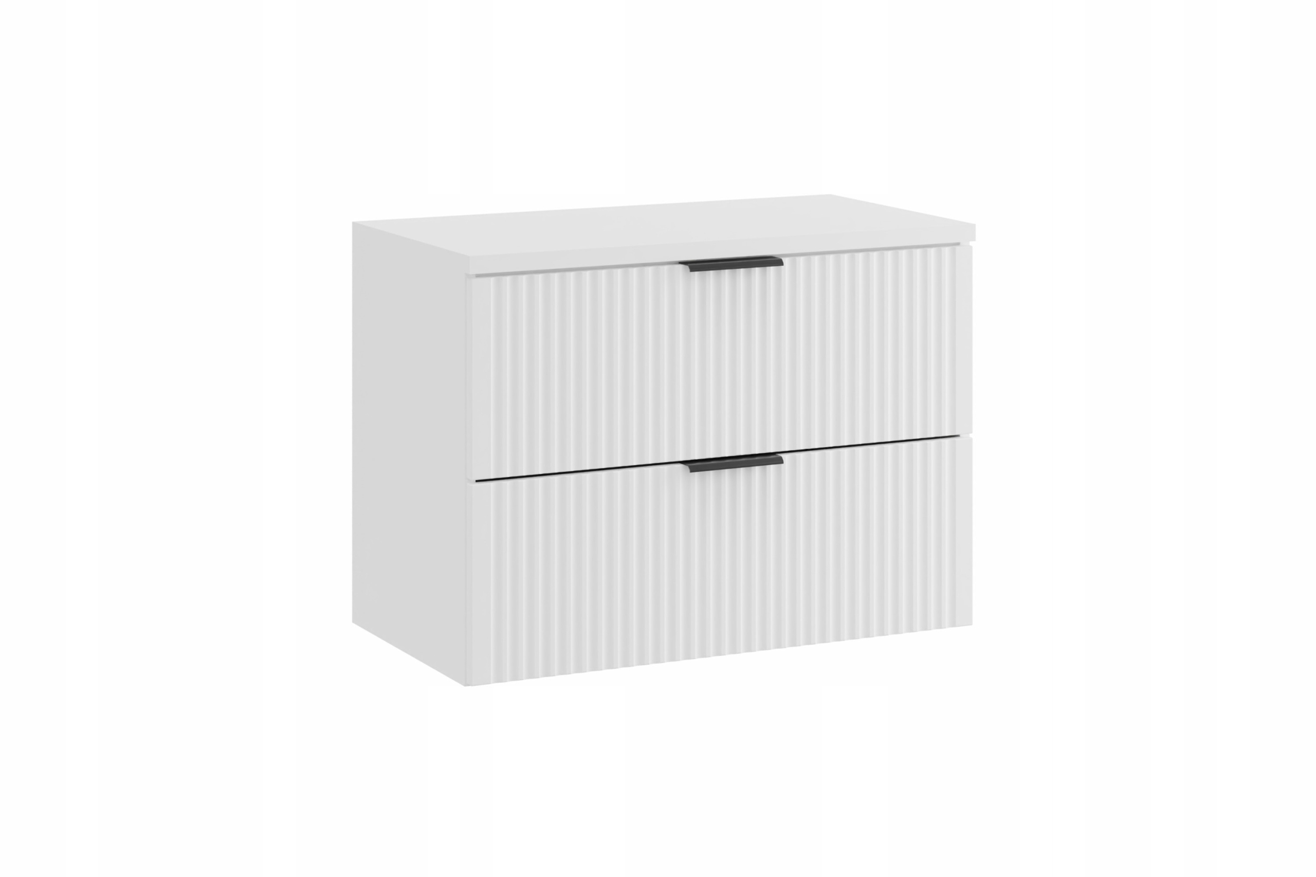 Szafki pod Umywalkę Adel White 80cm z Blatem