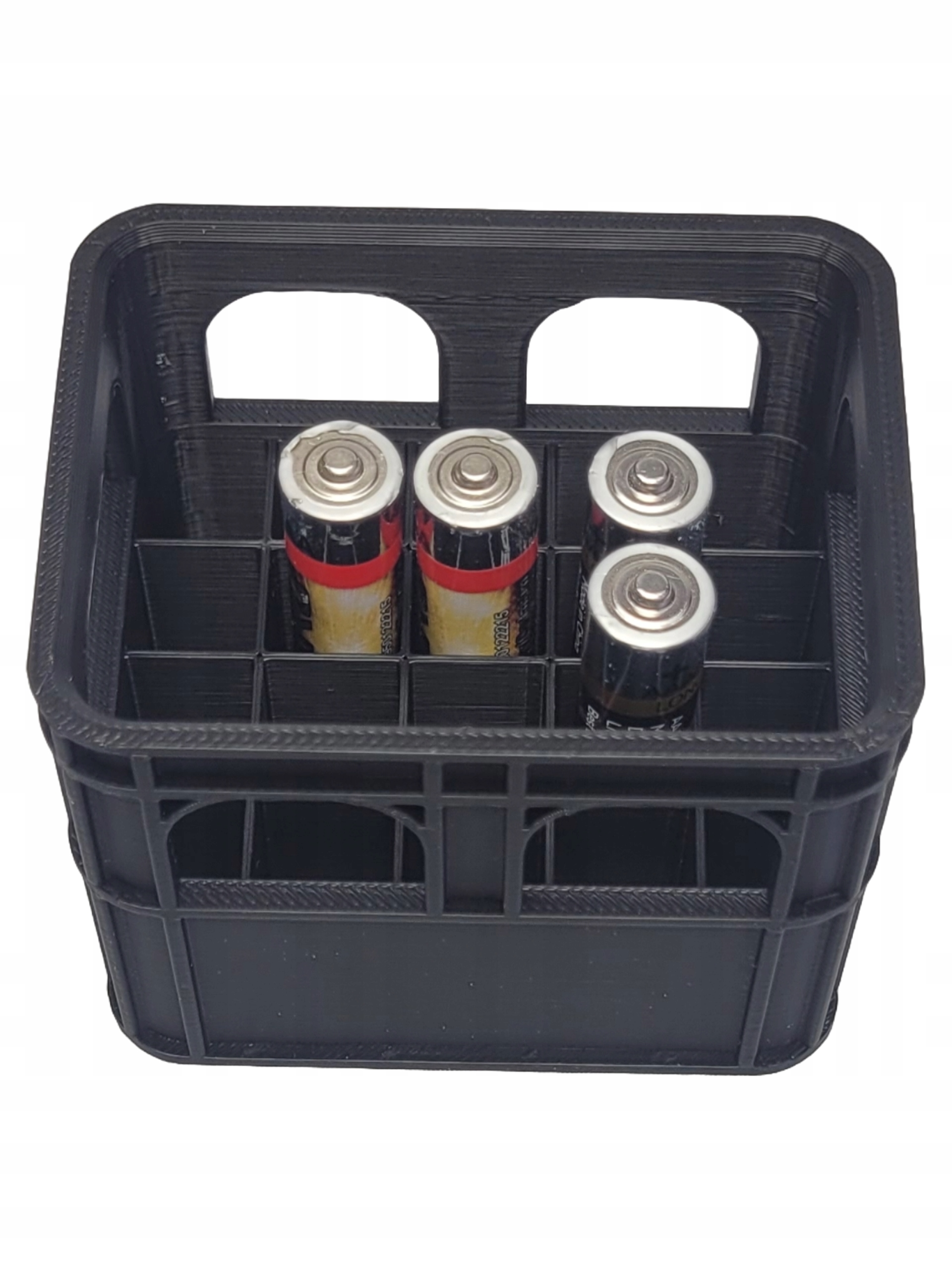 2x Organizer na baterie AA i AAA KOMPLET Koszyk Pojemnik Etui AKUMULATORKI Producent Inna