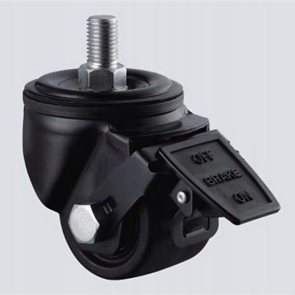 

Koło z poliamidu z hamulcem 50 mm 300kg