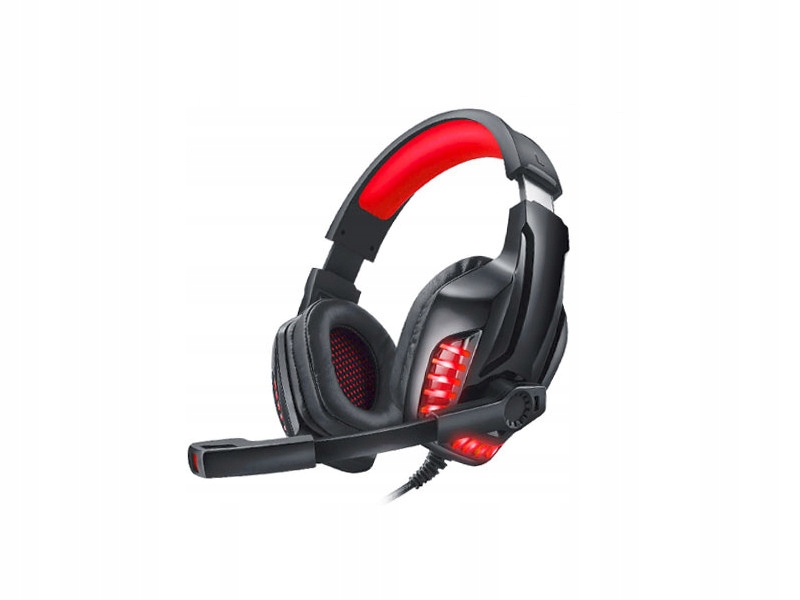 

Słuchawki gamingowe Real-el GDX-7650 black-red