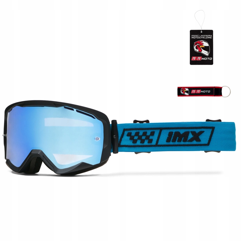 Okuliare IMX Endurance Race Black Matt/blue Darčeky