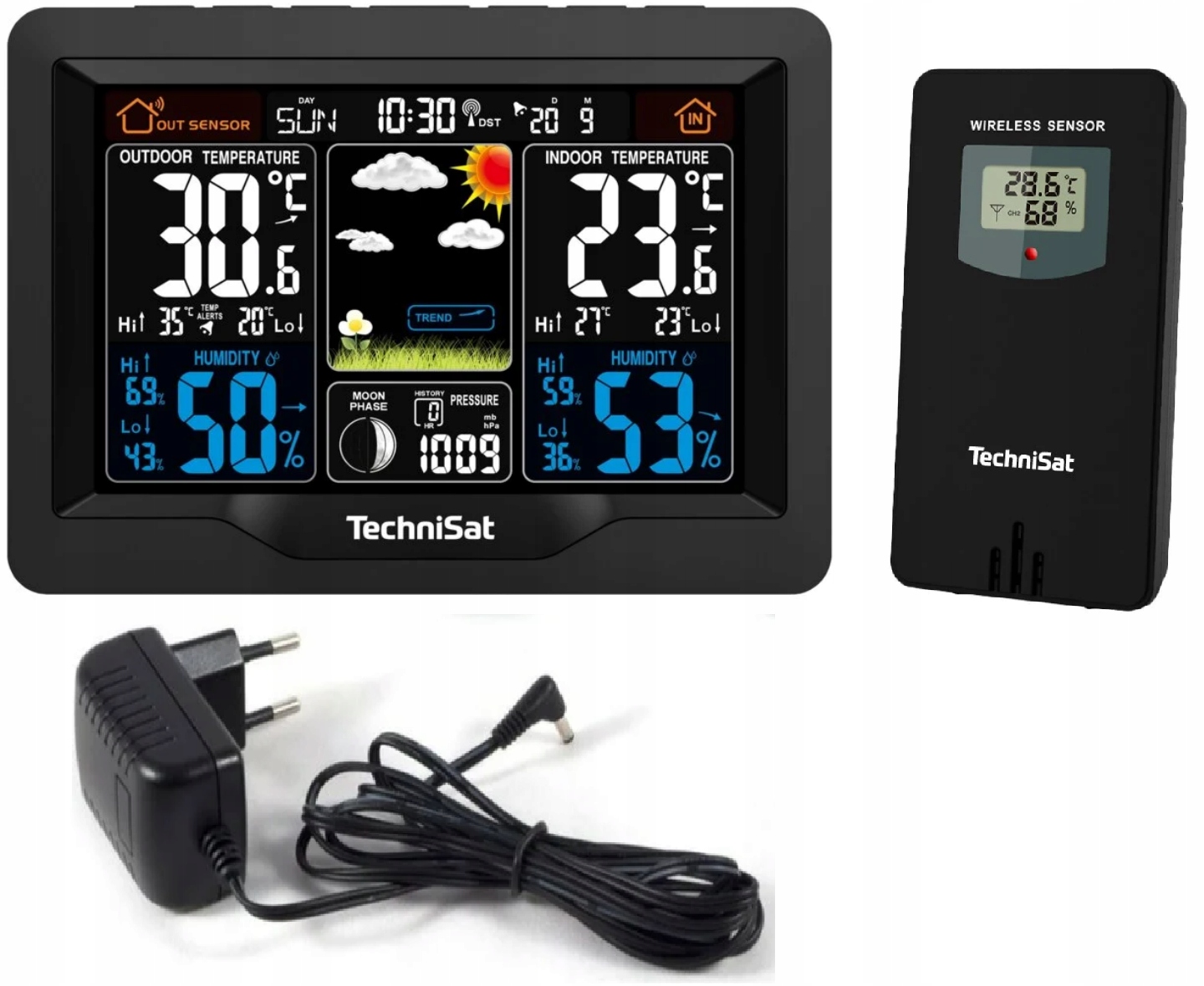 

Stacja Pogodowa Technisat iMETEO X1 Czujnik Zewn.