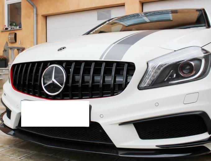 GRILL MERCEDES W176 12-8/15 AMG LOOK B PANAMERC. Waga produktu z opakowaniem jednostkowym 3 kg