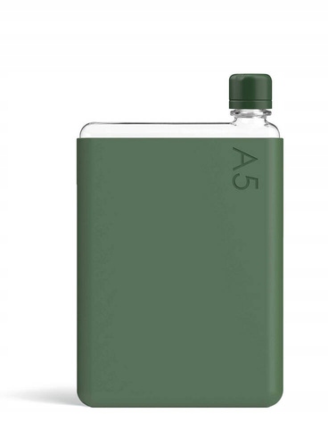Víceúčelová láhev na nápoje Memobottle Original A5 750 ml moss zelená