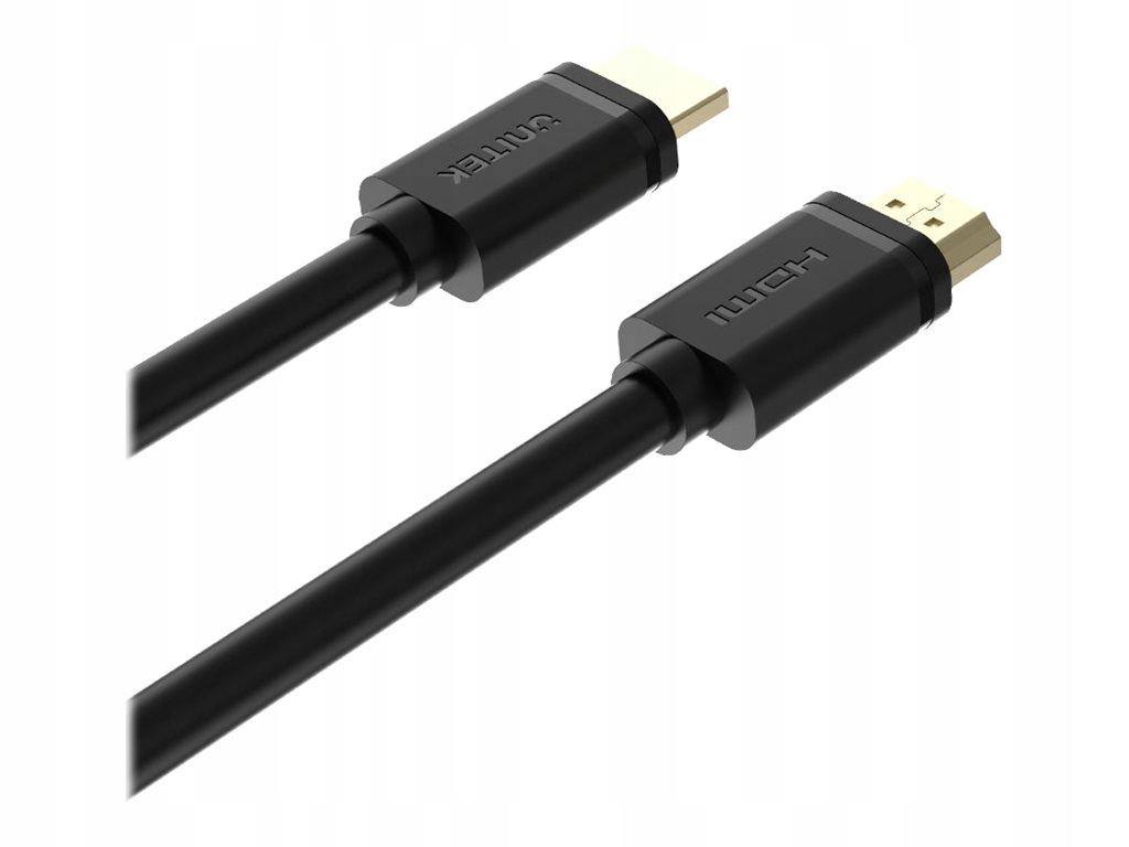 Unitek Y-C136M Hdmi v2.0 M/M 1m złoty Basic