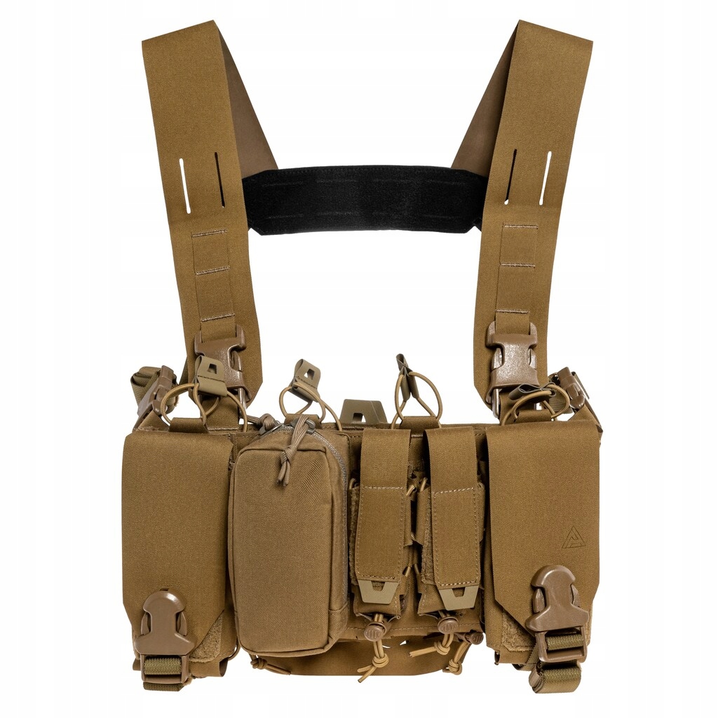 Kompaktní taktická vesta Thunderbolt Chest Rig, jedna velikost, Direct Action, barva Coyote Brown