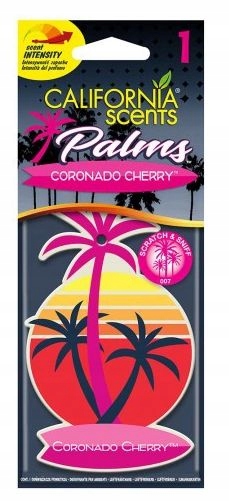 

California Scents Zawieszka Palma Coronado Cherry