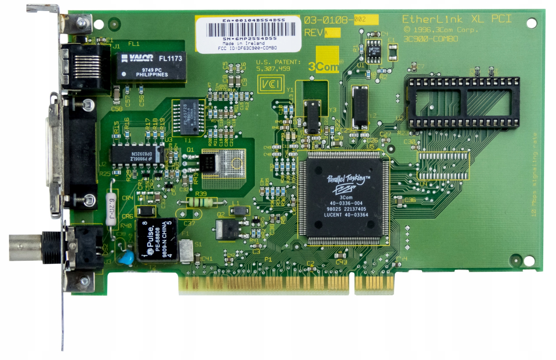 3COM ETHERLINK XL 3C900-COMBO PCI 03-0108-002