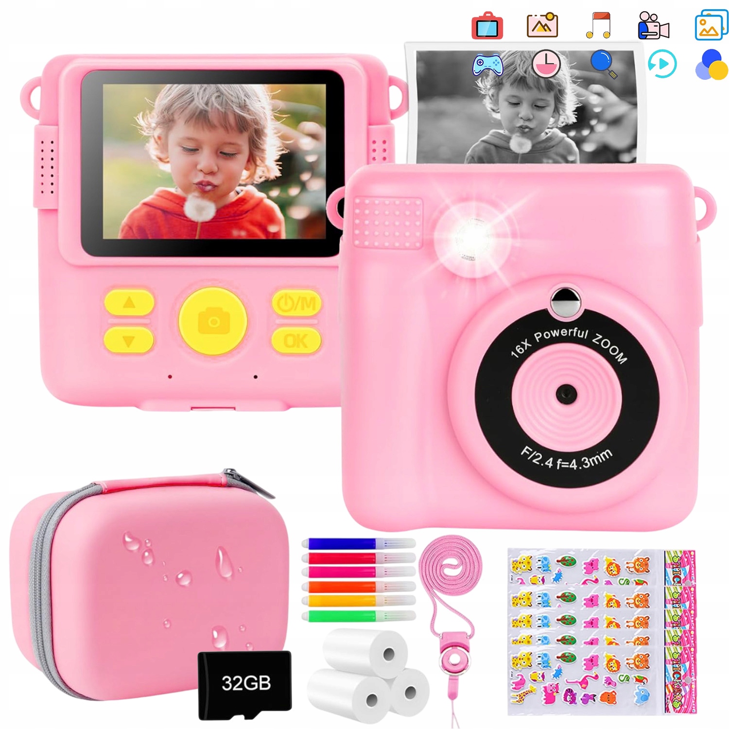 Okamžitý Termální Fotoaparát Dárek Pro Děti