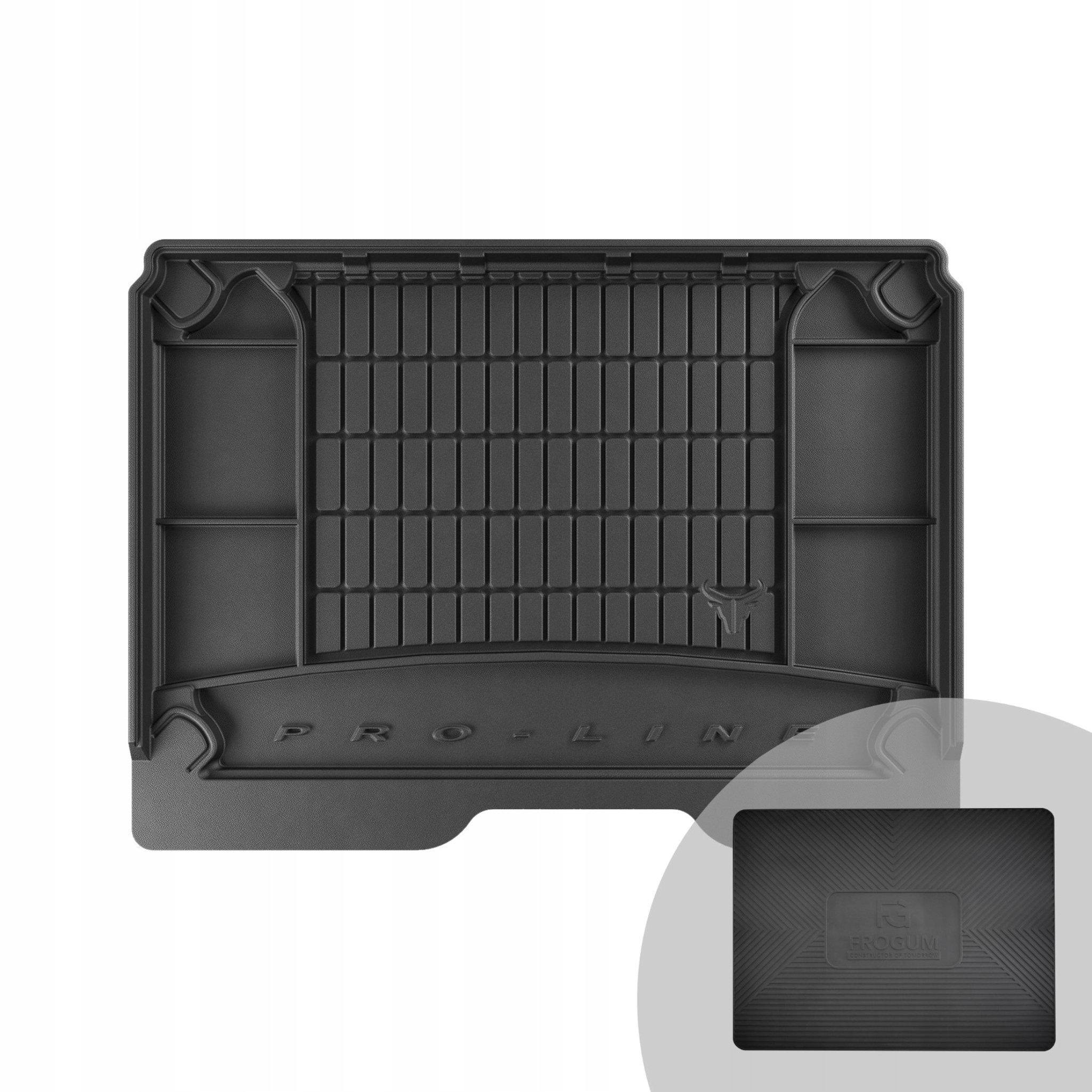 Frogum Gumová rohož do kufru 3D pro Citroën Berlingo II Multispace 2008-2018