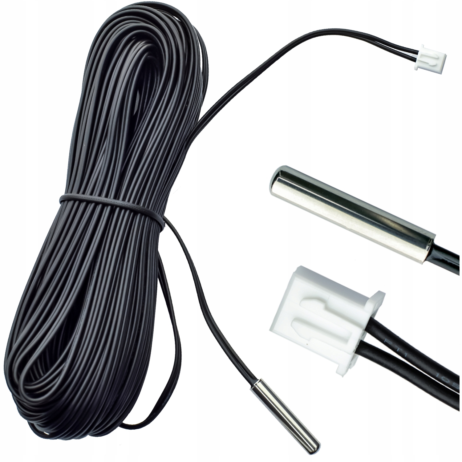 SONDA DO TERMOSTATU NTC10k CZUJNIK TEMPERATURY ntc10k DŁUGOŚĆ 15M