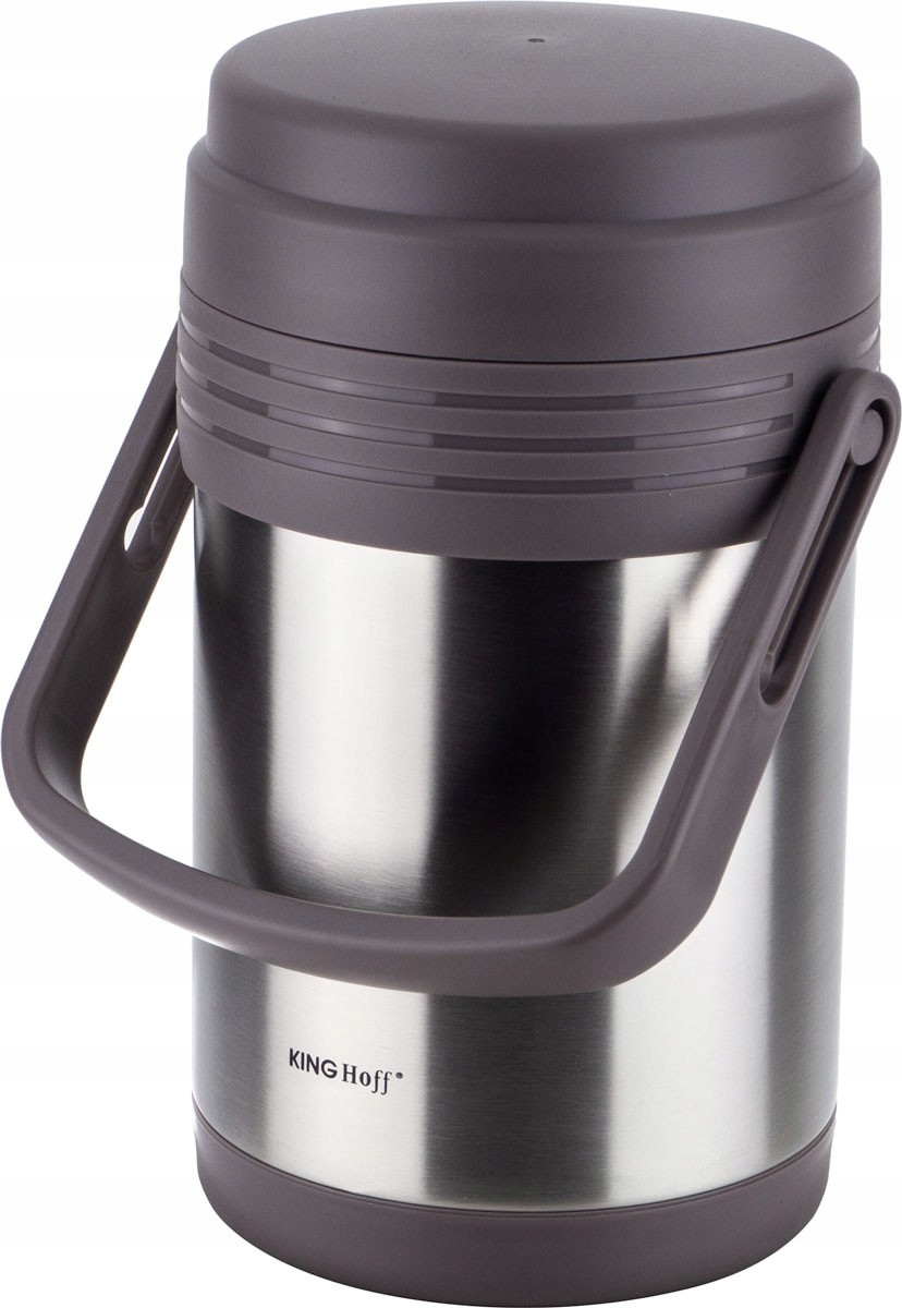 TERMOS OBIADOWY 1,5L na ŻYWNOŚĆ +3 POJEMNIKI LUNCH Marka Kinghoff