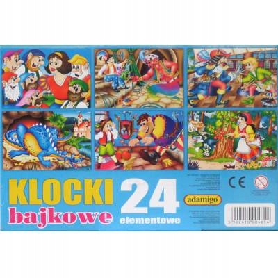 

Adamigo Klocki obrazkowe 24 elementowe