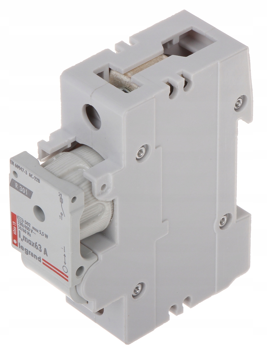 Pojistkový odpojovač 63A Legrand 606619