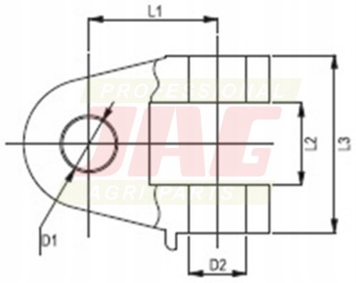Vidlicová koncovka 98-0725