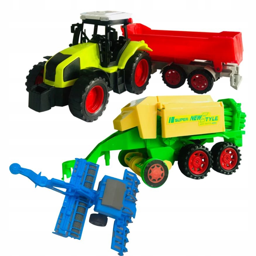 traktor z przyczepą  LAZAR SPYCHACZ — 6