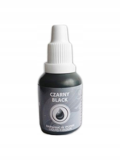 Levně Food Colours Tekuté potravinářské barvivo černé 20 ml