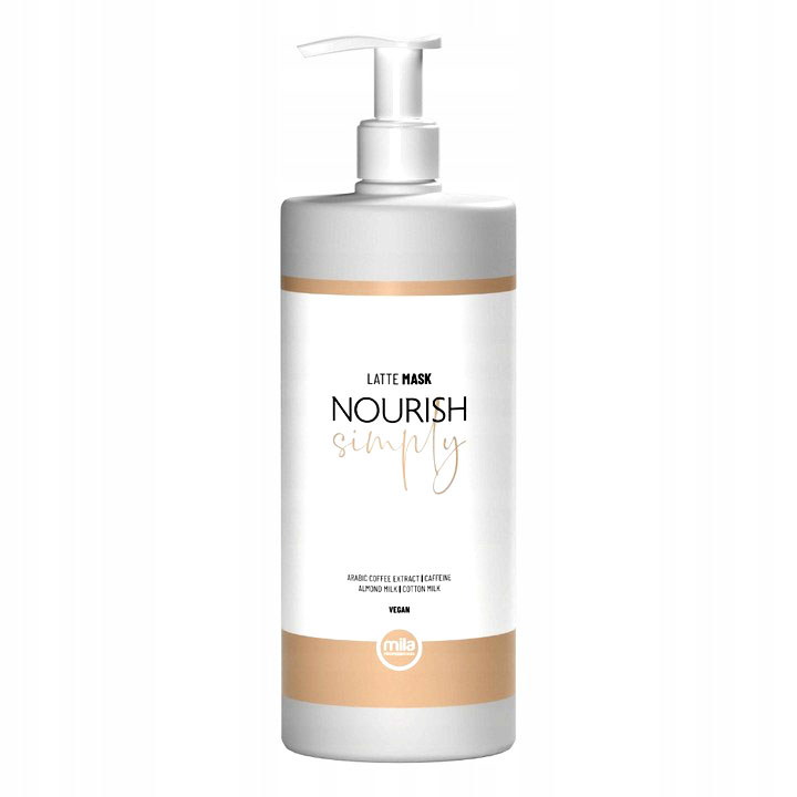MILA PROFESSIONAL SIMPLY MASKA LATTE ODŻYWCZA DO WŁOSÓW ZNISZCZONYCH 950 ML
