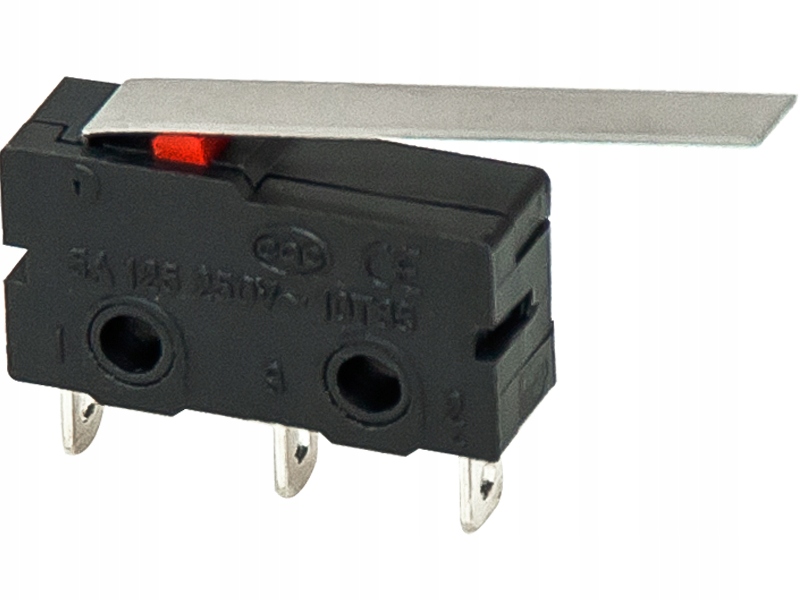 Przeł. krańcowy mikro z dźwignią mini l=27mm