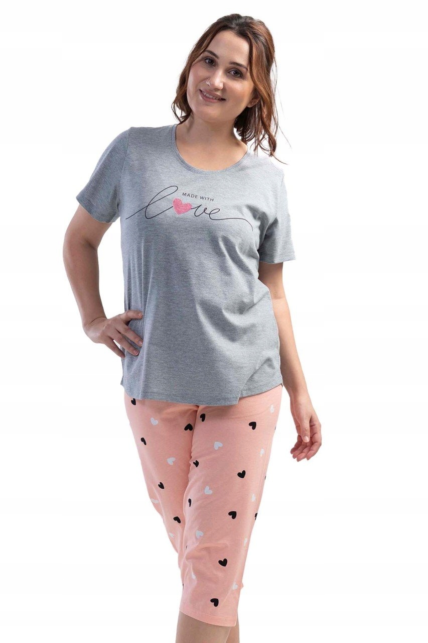 

Piżama Damska Vienetta bawełniana +Size 5XL