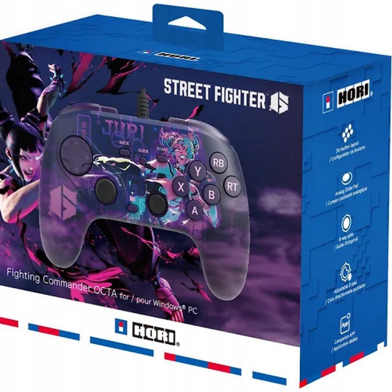 Pc Hori Fighting Commander Octa Sf 6 Juri Edition