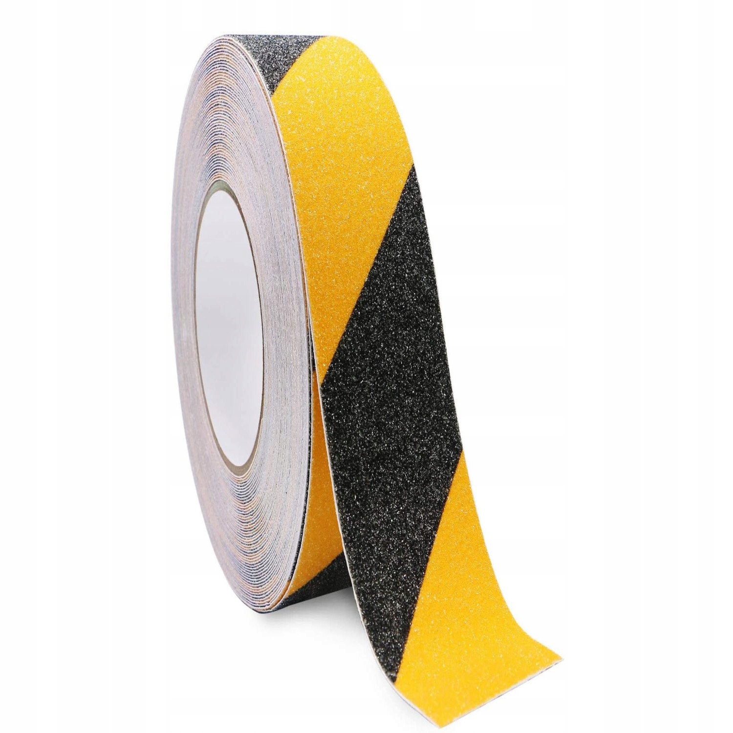 

Taśma Antypoślizgowa Bhp 25mm Czarno-Żółta 18m