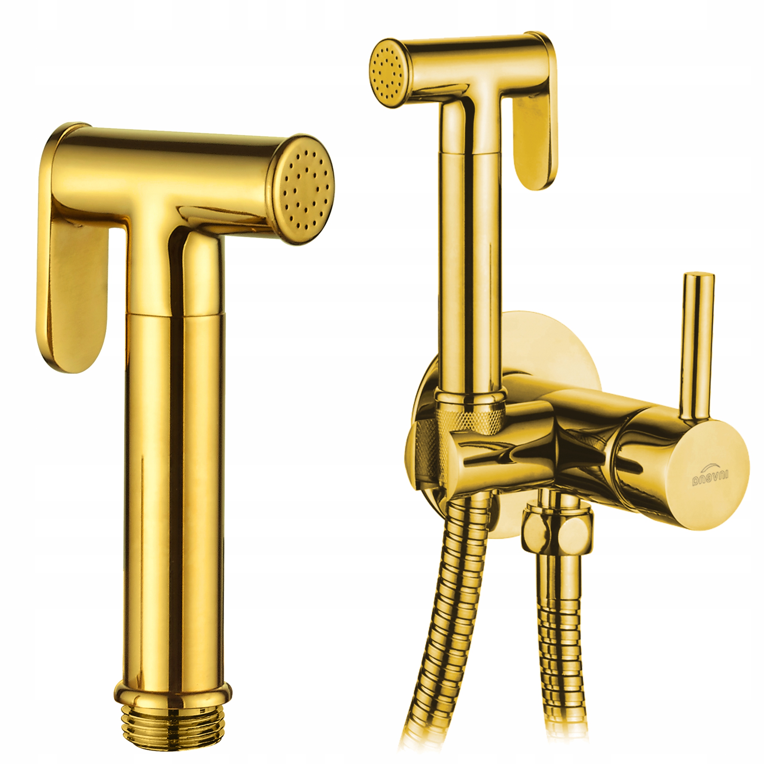 BATERIA BIDETOWA BIDETKA BIDETTA PODTYNKOWA ZŁOTA OSZCZĘDNY PERLATOR WĄŻ