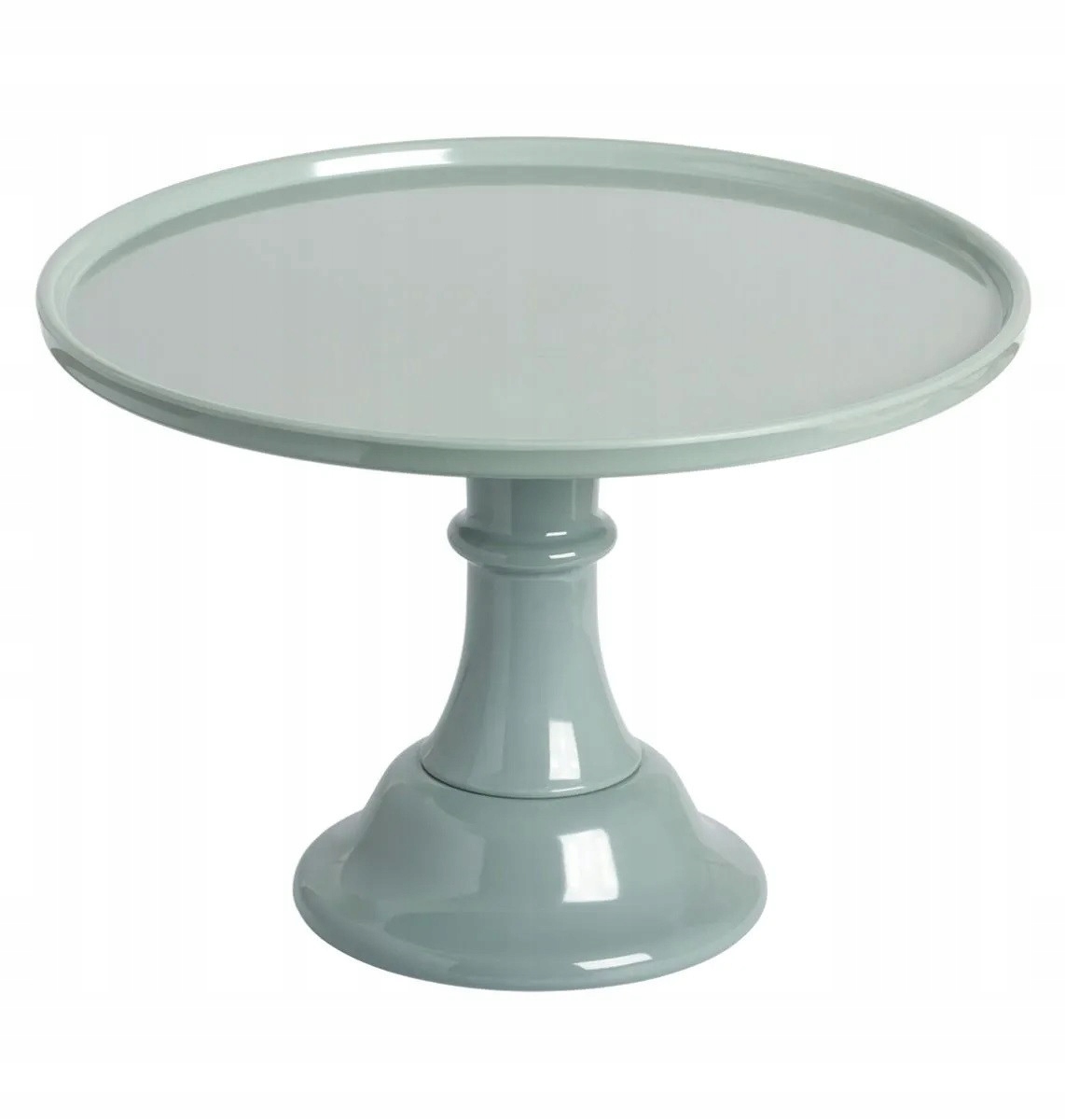

Patera dekoracyjna do tortów szarozielona 30 cm