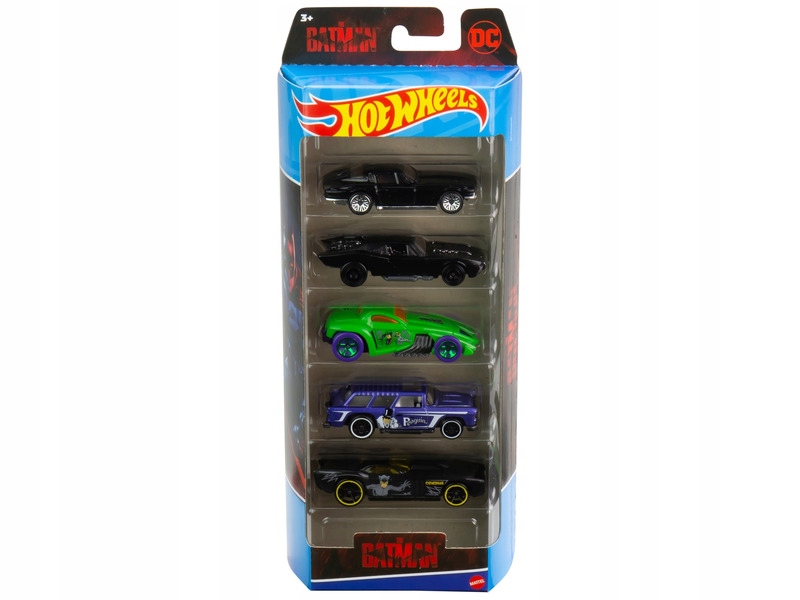 

Samochód Hot Wheels Batman 5-pak HGN22
