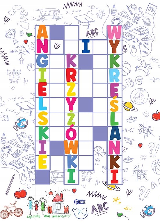 ANGIELSKIE WYKREŚLANKI I KRZYŻÓWKI (KSIĄŻKA)
