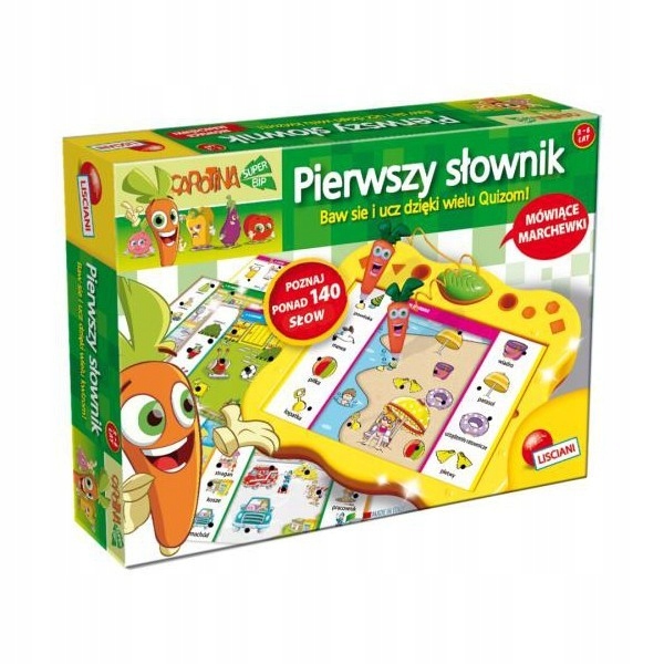 Gra elektroniczna Lisciani Carotina Pierwszy słownik