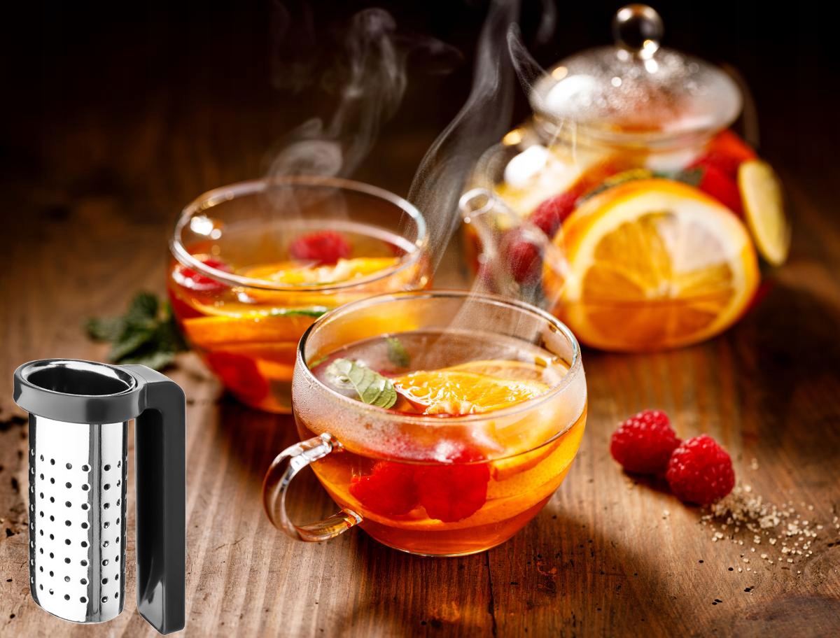 Zaparzacz Herbaty Ziół z Uchwytem na Kubek Sitko Przeznaczenie Do herbaty