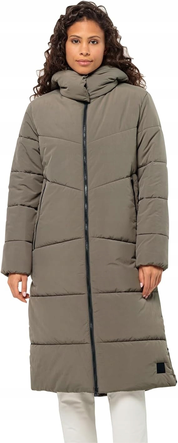 Dámský zateplený kabát Jack Wolfskin Karolinger Long Coat XL