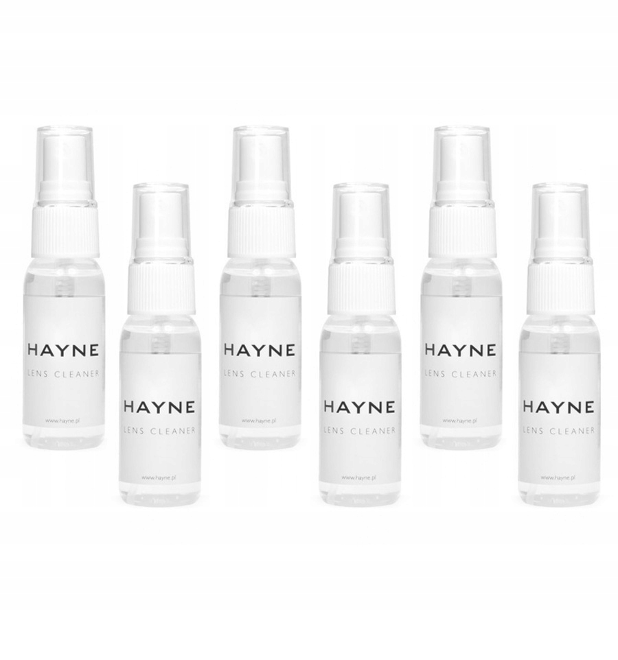6x Płyn do czyszczenia okularów Hayne Cleaner 30ml