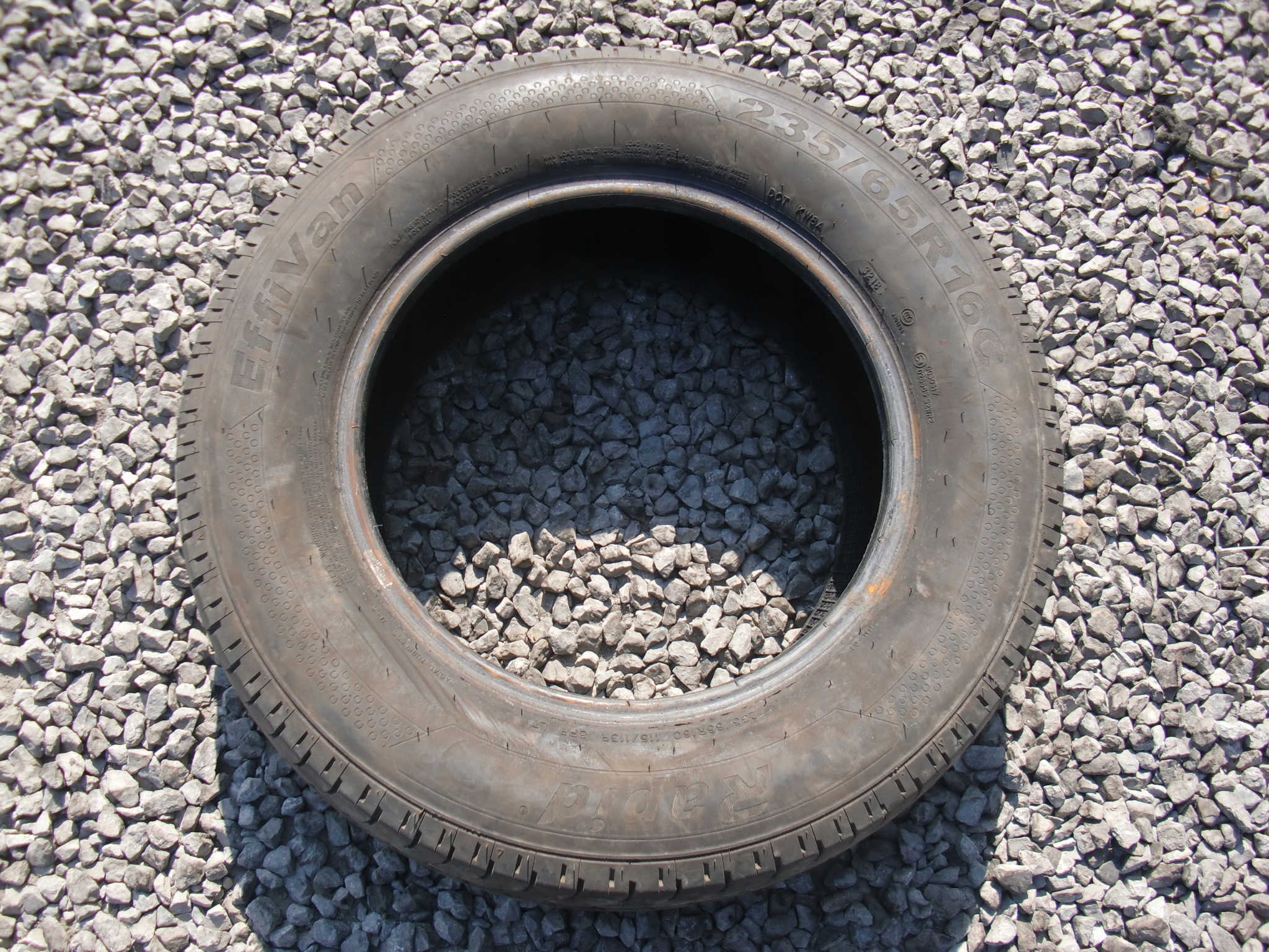 Caoutchouc LETNIA EFFIVAN RAPID 235/65R16C 2018
