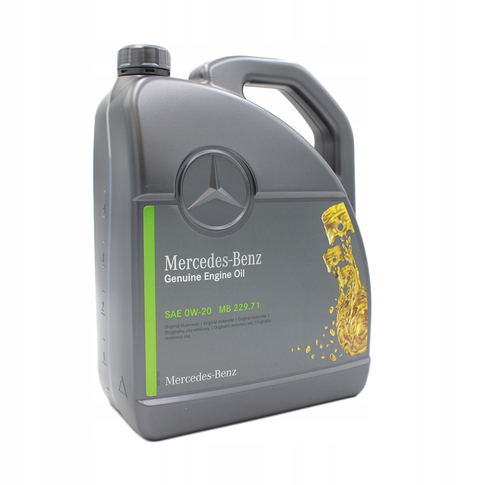 Motorový Olej Mb 229.71 0W-20 5L Mercedes MB229.71 A0009892307