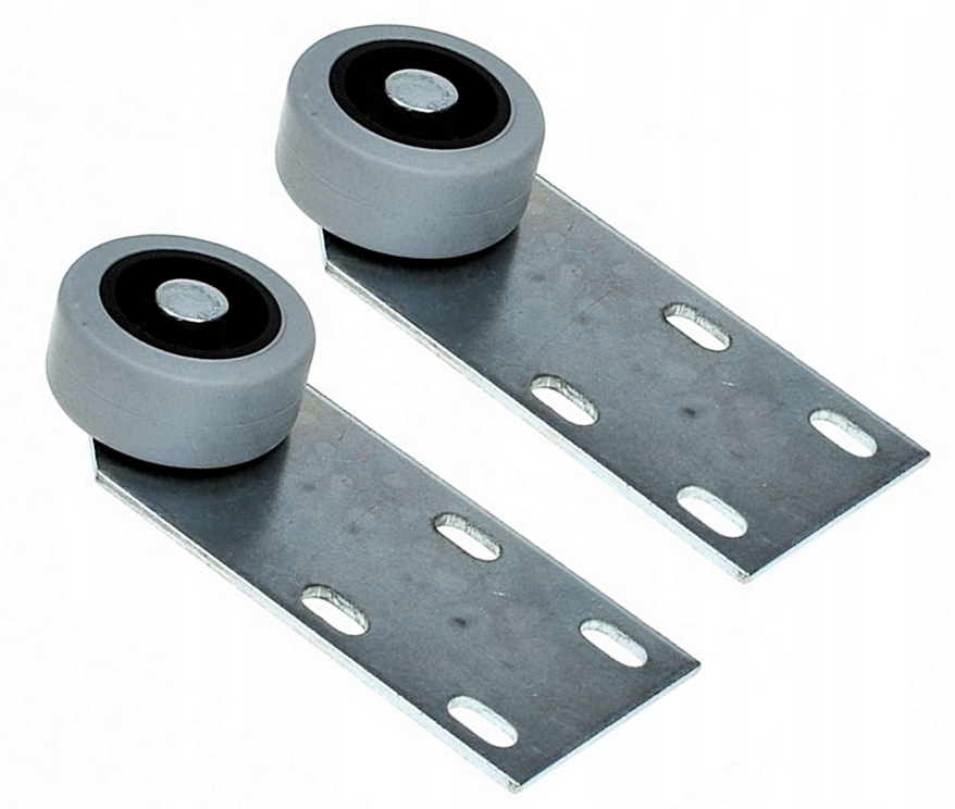 

2 x Rolka Meblowa Prosta Gumowa, kółko wózek guma