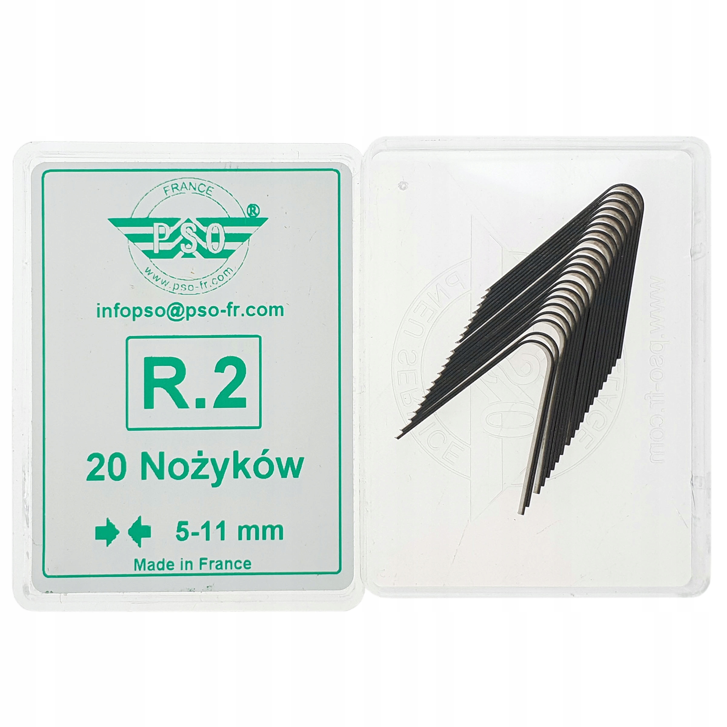 

Nożyki R2 5-11mm do Nacinarki Wyrzynarki Pso PS-15