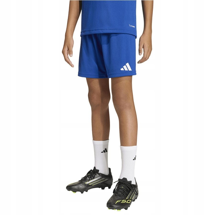 Spodenki adidas Entrada 26 Short Junior JZ6524 Niebieski, 128 CM