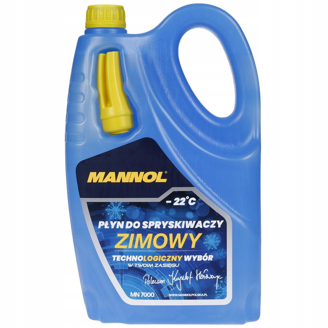 

Mannol 7000 Płyn Do Spryskiwaczy zimowy 4L do -22C