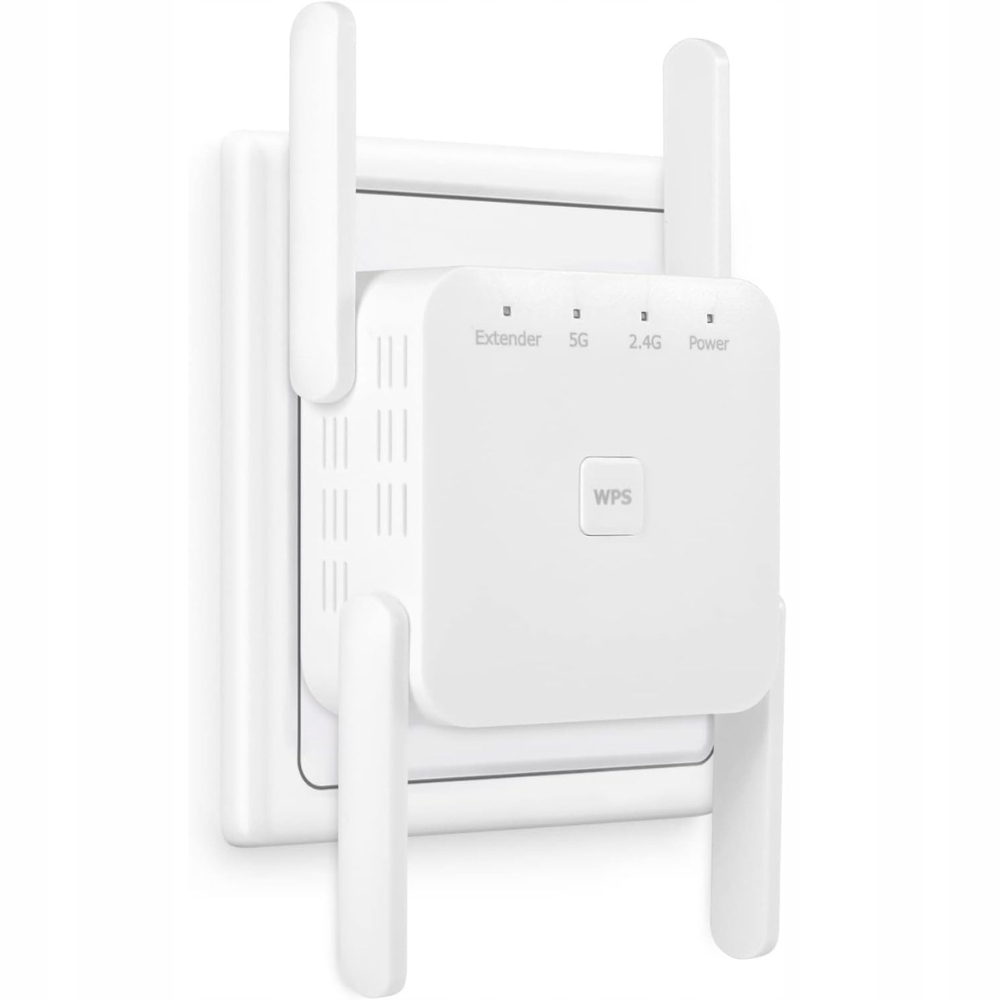 Glxertvz Wi-Fi zesilovač 1200 Mbit/s se 4 anténami