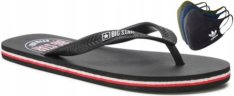 

43 Klapki Japonki Męskie Big Star Adidas Maska