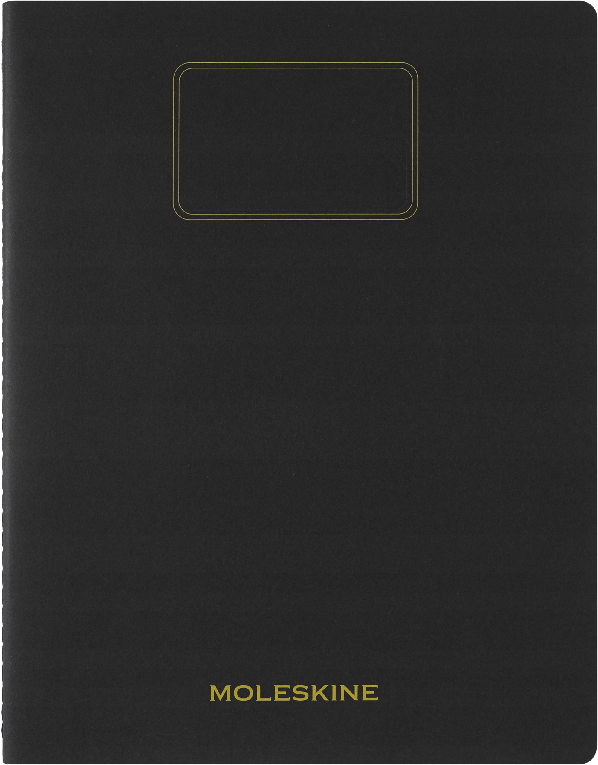 Zeszyt Moleskine Cahier Journals XXL (21.6X27.9 cm) gładki, czarny, 120