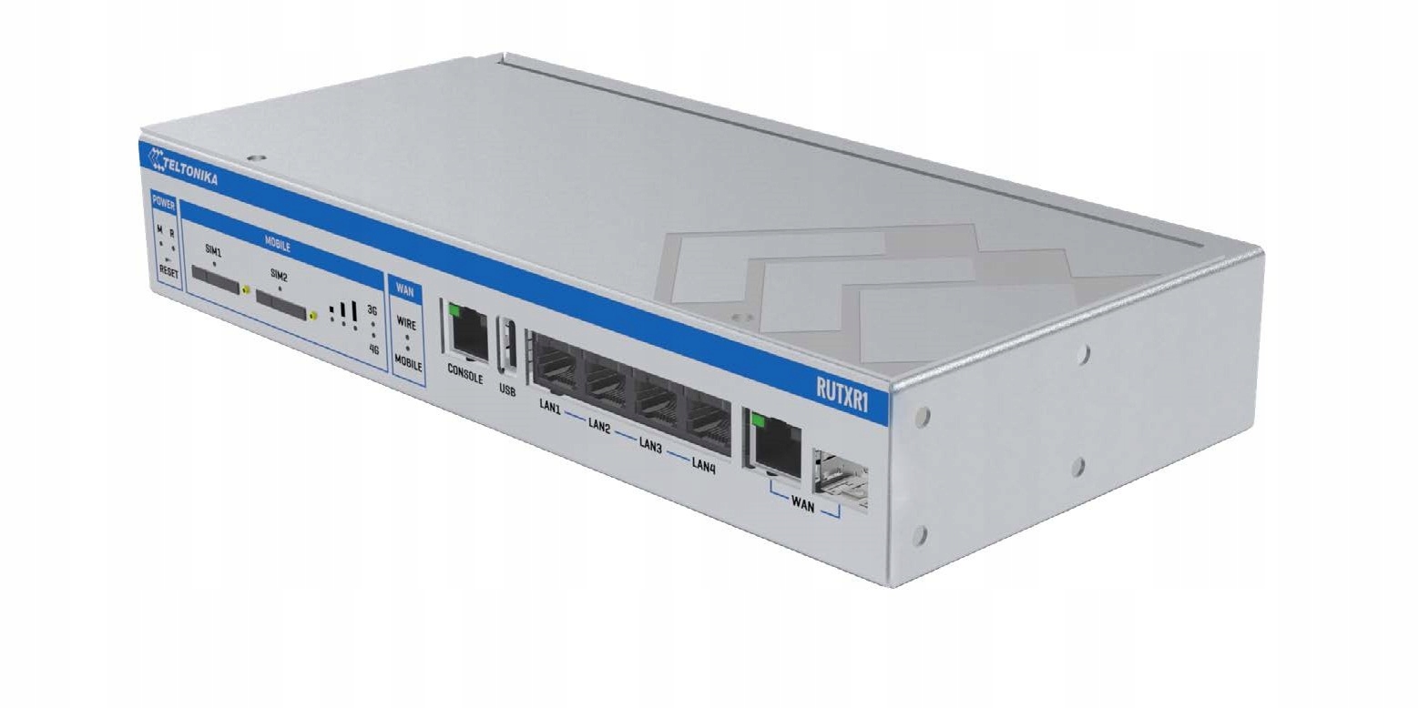 Router RUTXR1 Lte 4G Dual WiFi 2xSIM Sfp Vlan Vpn