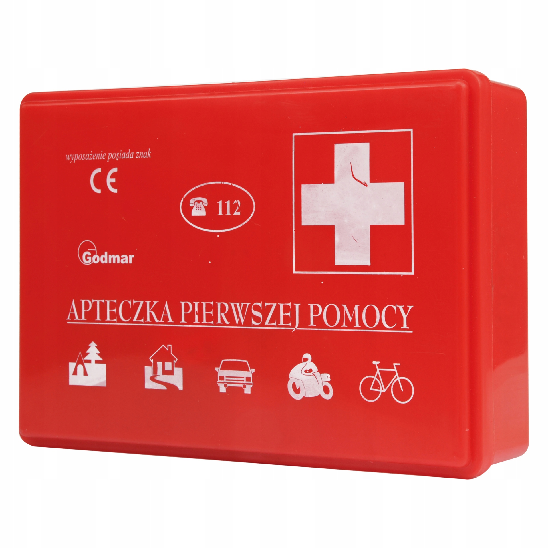 Apteczka Pierwszej Pomocy Z Zawartością E-01 Pvc Wodoodporne Plastry