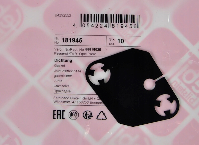 Podkładka Napinacza Łańcucha ASTRA J K MOKKA INSIGNIA ZAFIRA 1.6 CDTI