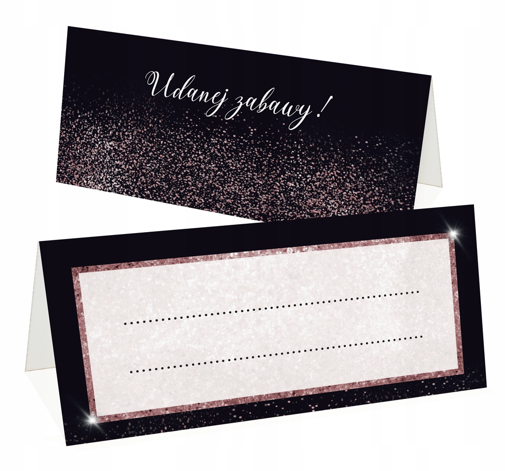 Winietki na stół 18 30 40 urodziny 10szt WIN4