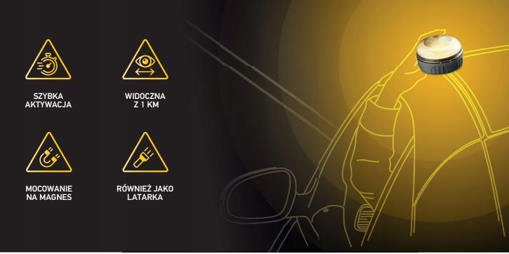 LAMPA OSTRZEGAWCZA LED SOS 360 EAN (GTIN) 4082300819632